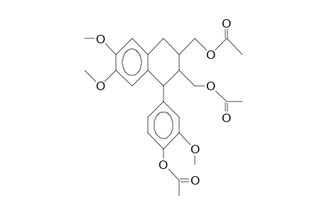 Isolariciresinol 4'-methyl ether triacetate