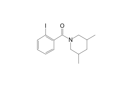 1-(2-Iodobenzoyl)-3,5-dimethylpiperidine