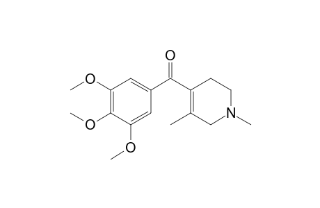 1,3-Dimethyl-1,2,5,6-tetrahydro-4-pyridyl 3',4',5'-Trimethoxyphenyl Ketone