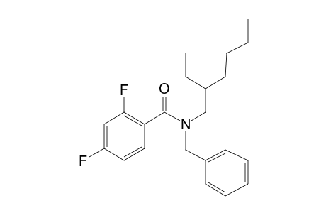 Benzamide, 2,4-difluoro-N-benzyl-N-(2-ethylhexyl)-