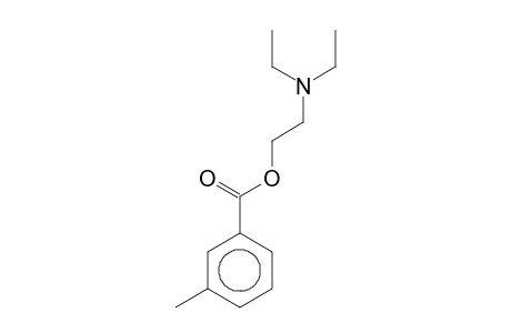 3-Methyl-benzoic acid, 2-diethylaminoethyl ester