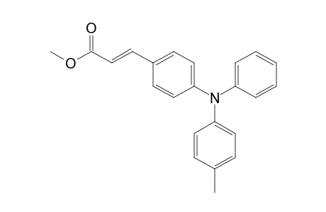 2-Propenoic acid, 3-[4-[(4-methylphenyl)phenylamino]phenyl]-, methyl ester