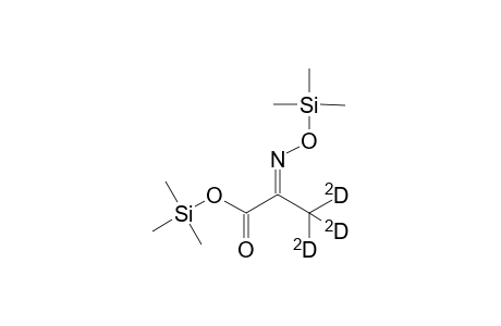 3,3,3-D3-pyruvic acid oxime 2TMS