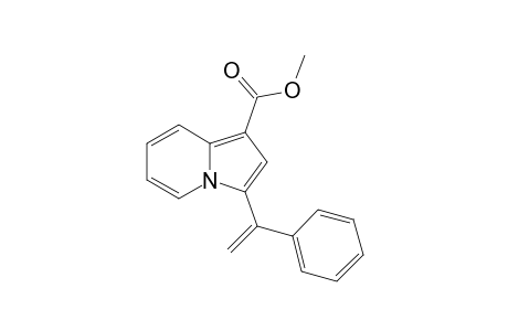 3-(.alpha.-Styryl)-1-(methoxycarbonyl)indolizine