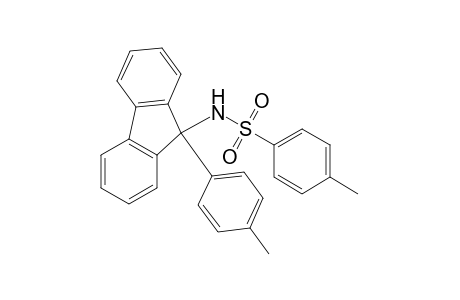 Benzenesulfonamide, 4-methyl-N-[9-(4-methylphenyl)-9H-fluoren-9-yl]-