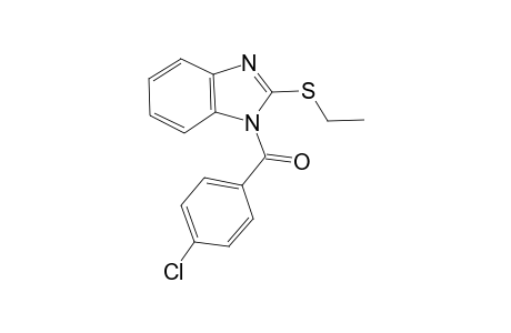 1-(4-Chlorobenzoyl)-2-(ethylsulfanyl)-1H-benzimidazole