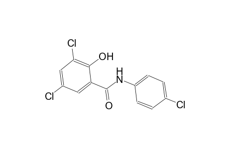 3,5-dichloro-N-(4-chlorophenyl)-2-hydroxybenzamide