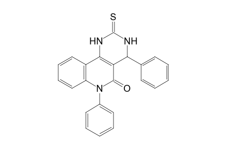 4,6-Diphenyl-2-thioxo-2,3,4,6-tetrahydropyrimido[5,4-c]quinolin-5(1H)-one