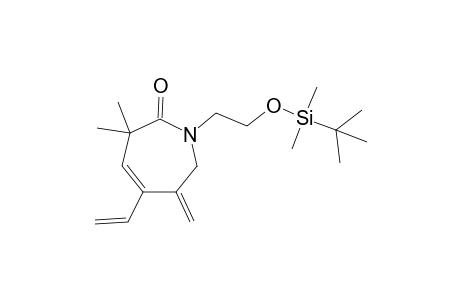 (Z)-6,7-dihydro-1-(2-t-butyldimethylsilyloxyethyl)-3,3-dimethyl-6-methylene-5-vinyl-1H-azepin-2(3H)-one