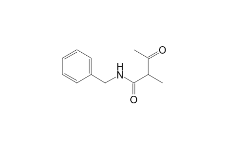 2-methyl-3-oxidanylidene-N-(phenylmethyl)butanamide