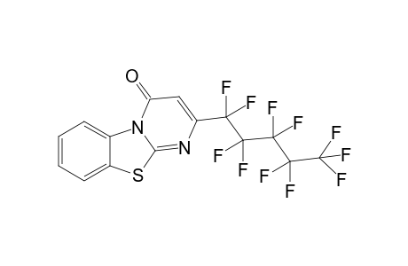 2-(1,1,2,2,3,3,4,4,5,5,5-undecafluoropentyl)-4-pyrimido[2,1-b][1,3]benzothiazolone
