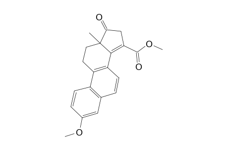 11H-Cyclopenta[a]phenanthrene-15-carboxylic acid, 12,13,16,17-tetrahydro-3-methoxy-13-methyl-17-oxo-, methyl ester, (S)-
