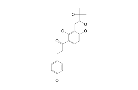 BROSIMACUTIN-H;2',4,4'-TRIHYDROXY-3'-(2,3-DIHYDROXY-3-METHYLBUTYL)-DIHYDROCHALCONE