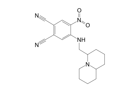 1,2-Benzenedicarbonitrile, 4-nitro-5-[[(octahydro-2H-quinolizin-4-yl)methyl]amino]-