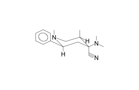 BETA-4-DIMETHYLAMINO-1,5-DIMETHYL-2-PHENYL-4-CYANOPIPERIDINE