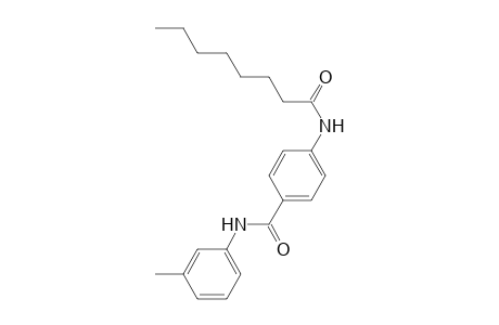 Benzamide, 4-octanoylamino-N-(3-tolyl)-
