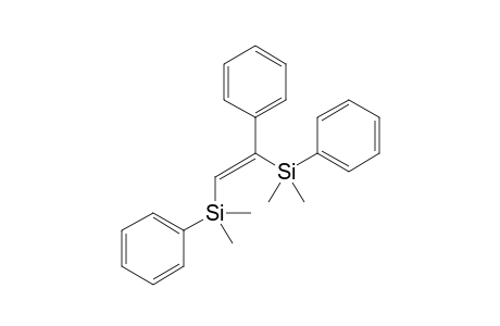 (Z)-(1-Phenylethene-1,2-diyl)bis(dimethylphenylsilane)