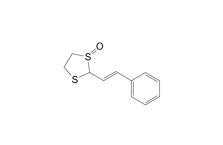 2-(2-Phenylvinyl)-1,3-dithiolane 1-oxide