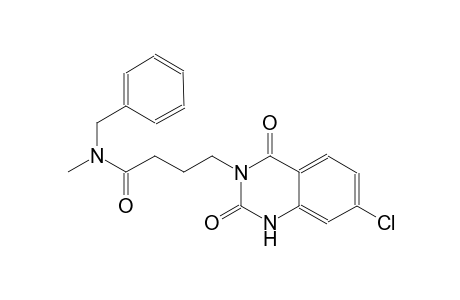 N-benzyl-4-(7-chloro-2,4-dioxo-1,4-dihydro-3(2H)-quinazolinyl)-N-methylbutanamide