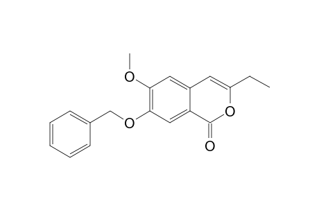 7-Benzyloxy-3-ethyl-6-methoxyisocoumarin