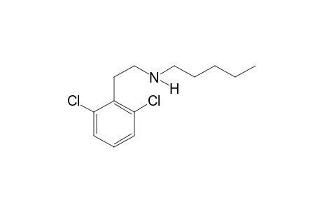 N-Pentyl-2,6-dichlorophenethylamine