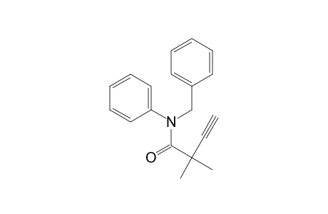 3-Butynamide, 2,2-dimethyl-N-phenyl-N-(phenylmethyl)-