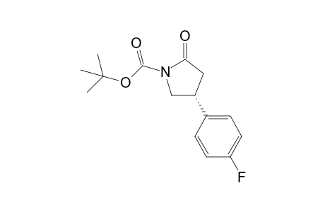 (R)-1-tert-butoxycarbonyl-4-p-fluorophenyl-2-pyrrolidone