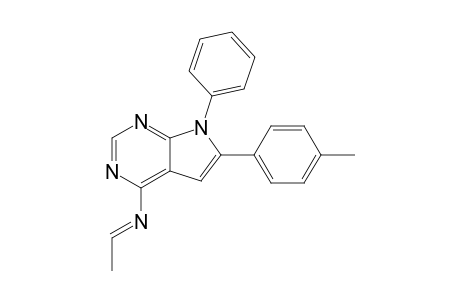N-ethylidene-7-phenyl-6-p-tolyl-7H-pyrrolo[2,3-d]pyrimidin-4-amine