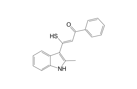(Z)-3-Mercapto-3-(2-methyl-1H-indol-3-yl)-1-phenyl-propenone