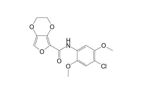 Furo[3,4-b][1,4]dioxin-5-carboxamide, N-(4-chloro-2,5-dimethoxyphenyl)-2,3-dihydro-