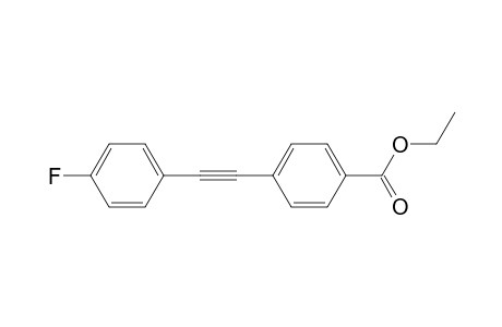 Ethyl 4-((4-fluorophenyl)ethynyl)benzoate