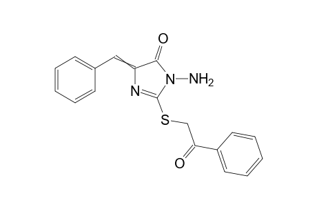 3-Amino-5-benzylidene-2-phenacylsulfanyl-imidazol-4-one