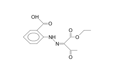 syn-2-(2-Carboxyphenyl-hydrazono)-acetoacetic acid, ethyl ester