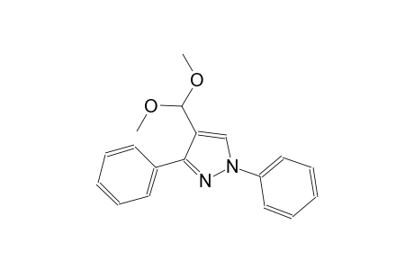 1H-pyrazole, 4-(dimethoxymethyl)-1,3-diphenyl-