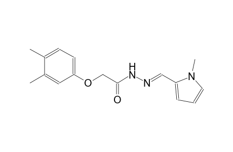 2-(3,4-dimethylphenoxy)-N'-[(E)-(1-methyl-1H-pyrrol-2-yl)methylidene]acetohydrazide