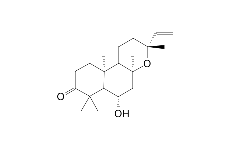 6.alpha.-Hydroxy-3-oxo-ent-13-epi-manoyl oxide