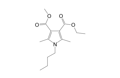 3-Ethyl 4-methyl 1-butyl-2,5-dimethyl-1H-pyrrole-3,4-dicarboxylate