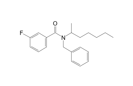 Benzamide, 3-fluoro-N-benzyl-N-(hept-2-yl)-