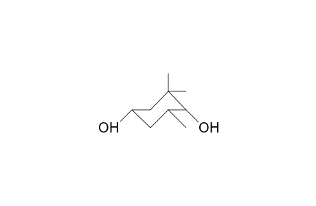 2,2,6E-Trimethyl-1a,4E-cyclohexanediol