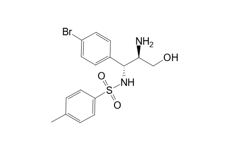 N-[(1R,2R)-2-amino-1-(4-bromophenyl)-3-hydroxypropyl]-4-methylbenzenesulfonamide