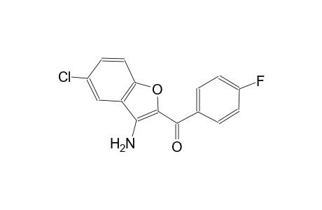 (3-Amino-5-chloro-benzofuran-2-yl)-(4-fluoro-phenyl)-methanone