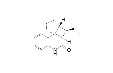 (3aR,4R,4aR,10bS)-4-Ethyl-1,2,3,3a,4,4a-hexahydrocyclopenta[2,3]cyclobuta[1,2-c]quinol-5(6H)-one
