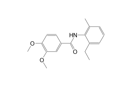 N-(2-ethyl-6-methylphenyl)-3,4-dimethoxybenzamide