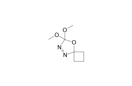 2,2-Dimethoxy-3,4-diaza-1-oxa[4.3]spiro-oct-3-ene