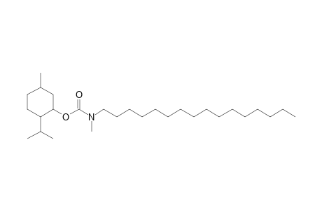 Carbamic acid, N-methyl-N-hexadecyl-, (1R)-(-)-menthyl ester