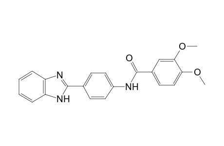 N-[4-(1H-Benzimidazol-2-yl)phenyl]-3,4-dimethoxybenzamide