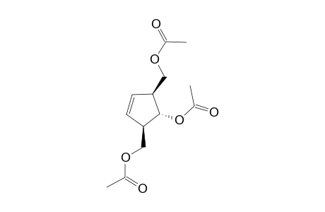 (3R,4S,5S)-4-Acetoxy-3,5-bis(acetoxymethyl)cyclopentene