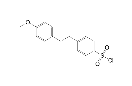 4-[2-[(4-Methoxyphenyl)ethyl]phenyl]sulfonyl chloride