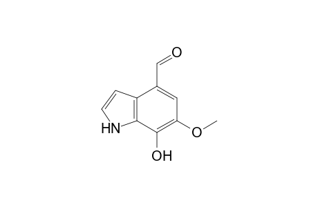 7-Hydroxy-6-methoxy-1H-indole-4-carbaldehyde