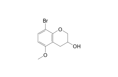 8-Bromanyl-5-methoxy-3,4-dihydro-2H-chromen-3-ol